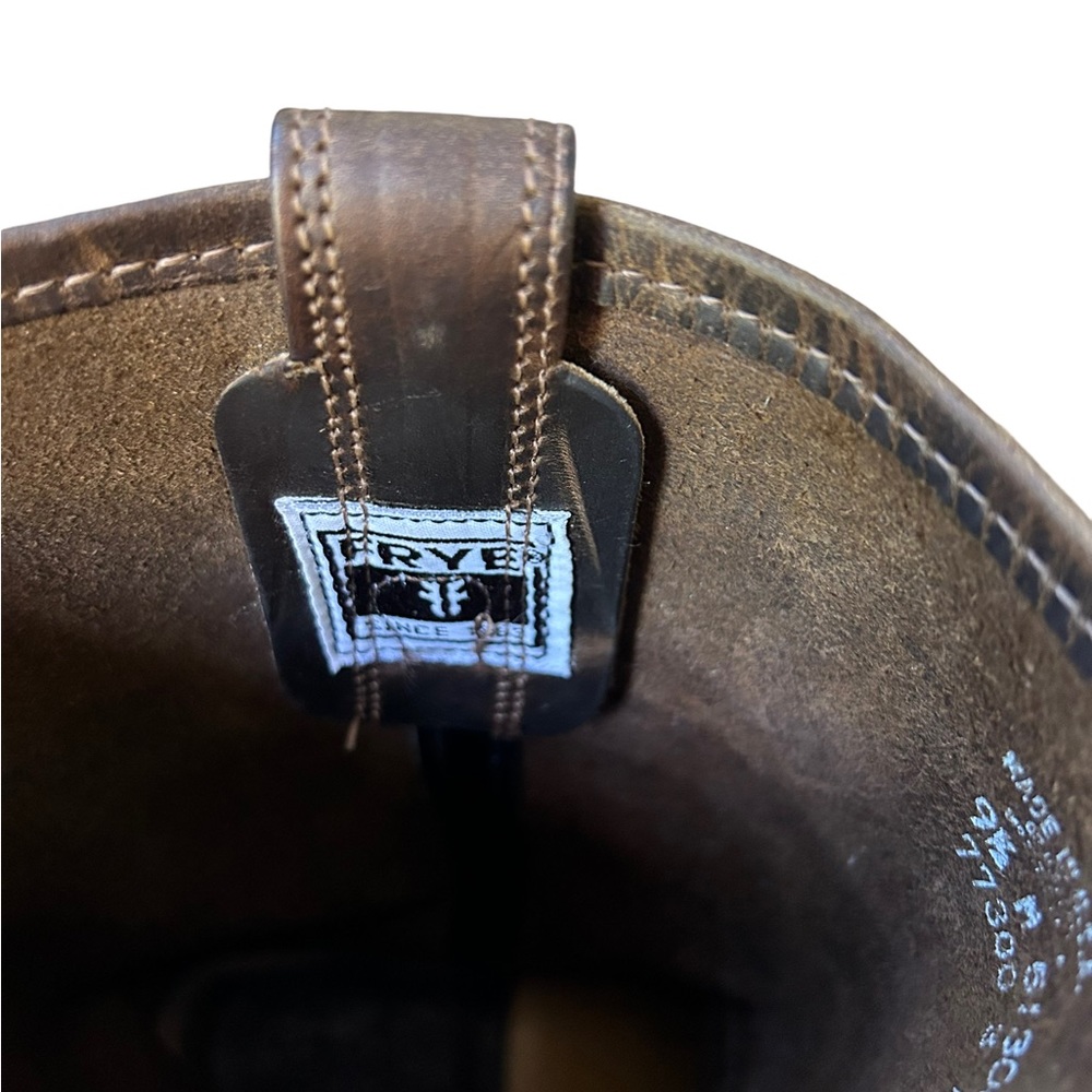 Classic Frye Harness Moto Boots - Picture 10 of 14